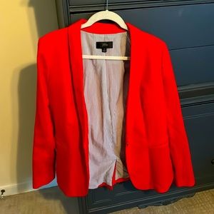 J Crew Coral Blazer